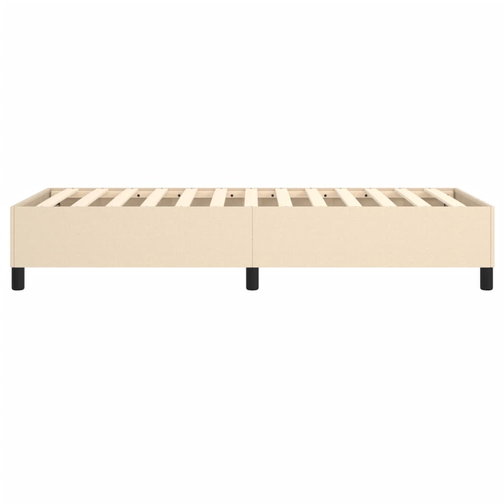 Boxspringframe Stof Kleurig Crème 90 x 190 cm 35 cm