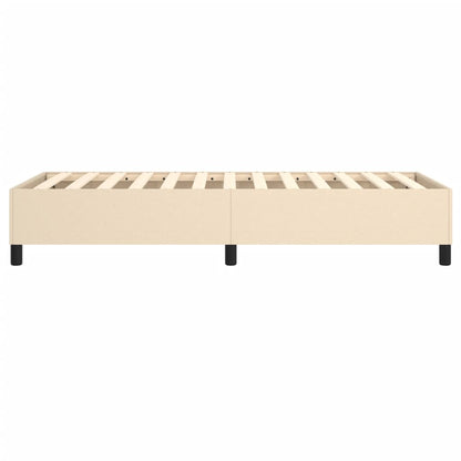 Boxspringframe Stof Kleurig Crème 90 x 190 cm 35 cm