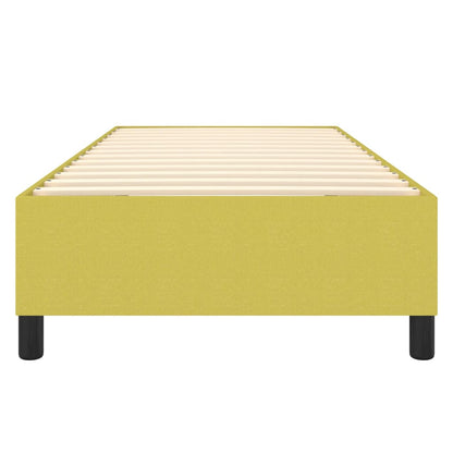 Boxspring bed stof groen 90x190 cm