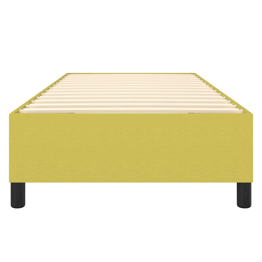 Boxspring bed stof groen 90x190 cm