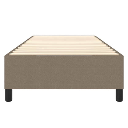 Boxspringframe Stof Taupe 90 x 200 cm 35 cm