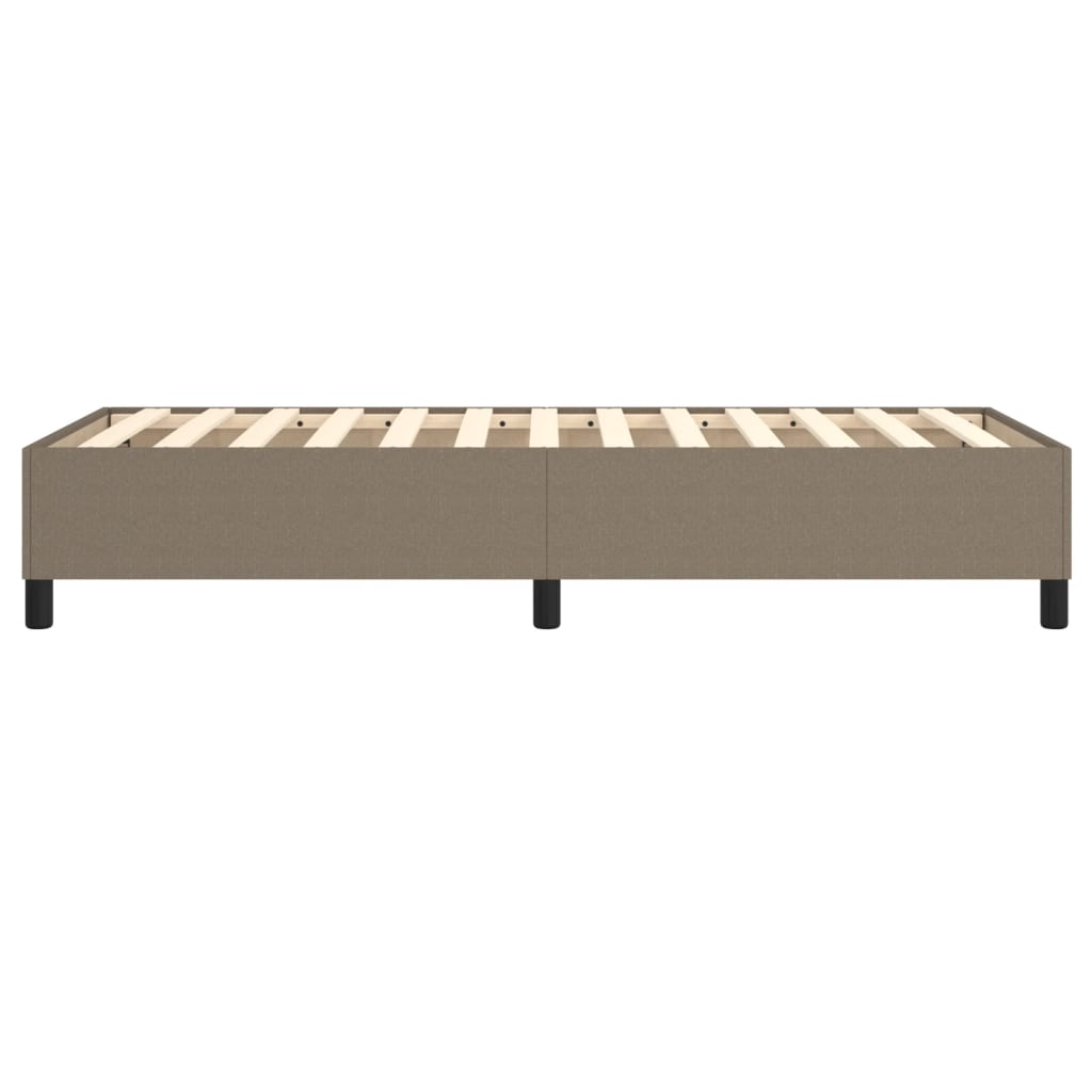 Boxspringframe Stof Taupe 90 x 200 cm 35 cm
