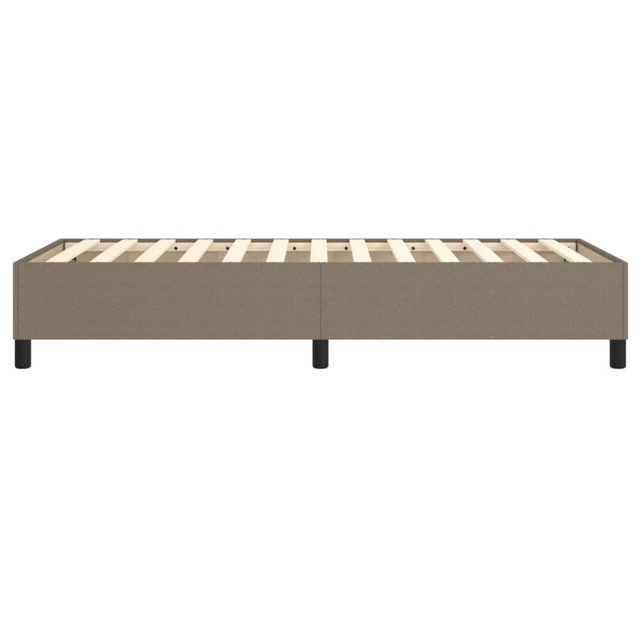 Boxspringframe Stof Taupe 90 x 200 cm 35 cm