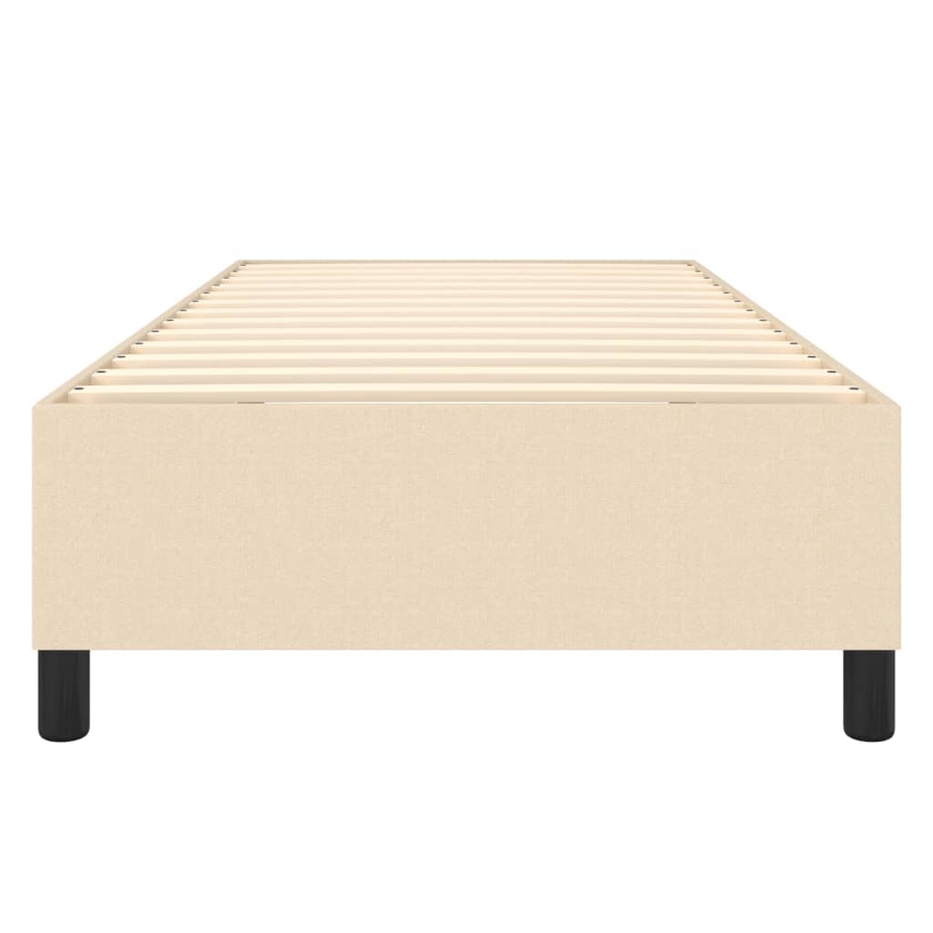 Boxspringframe Stof Kleurig Crème 90 x 200 cm 35 cm
