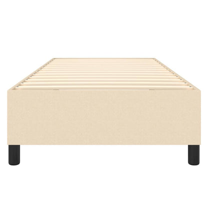 Boxspringframe Stof Kleurig Crème 90 x 200 cm 35 cm