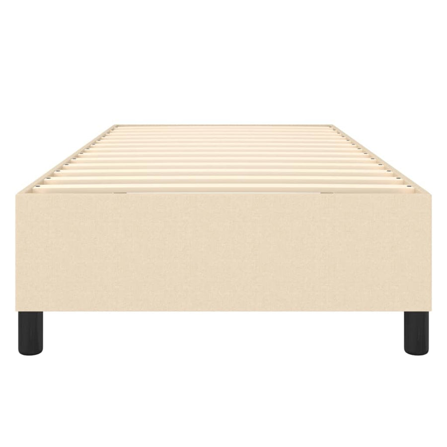 Boxspringframe Stof Kleurig Crème 90 x 200 cm 35 cm