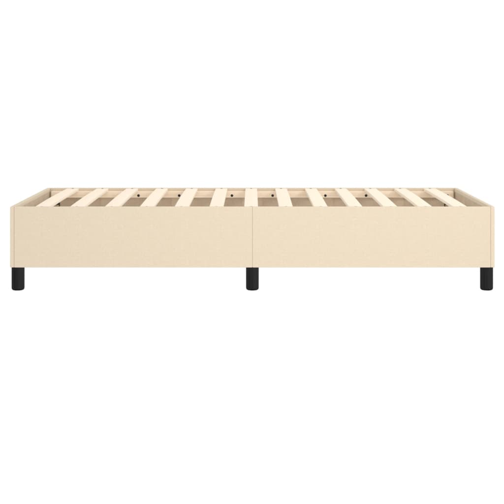 Boxspringframe Stof Kleurig Crème 90 x 200 cm 35 cm