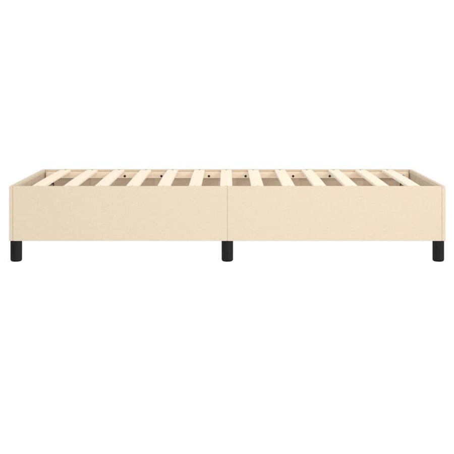 Boxspringframe Stof Kleurig Crème 90 x 200 cm 35 cm