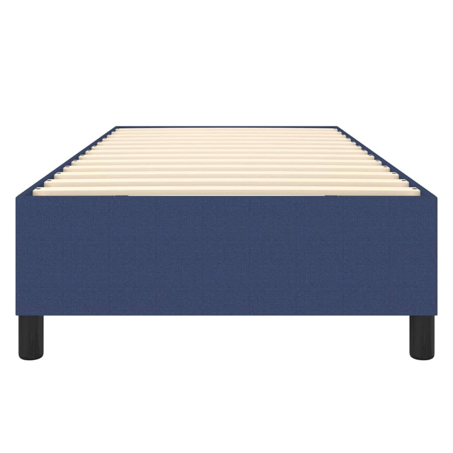 Boxspringframe Stof Blauw 90 x 200 cm 35 cm