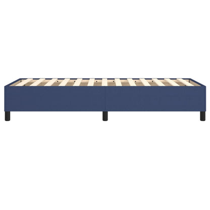 Boxspringframe Stof Blauw 90 x 200 cm 35 cm