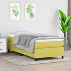 Boxspring bed groen 90x200 cm