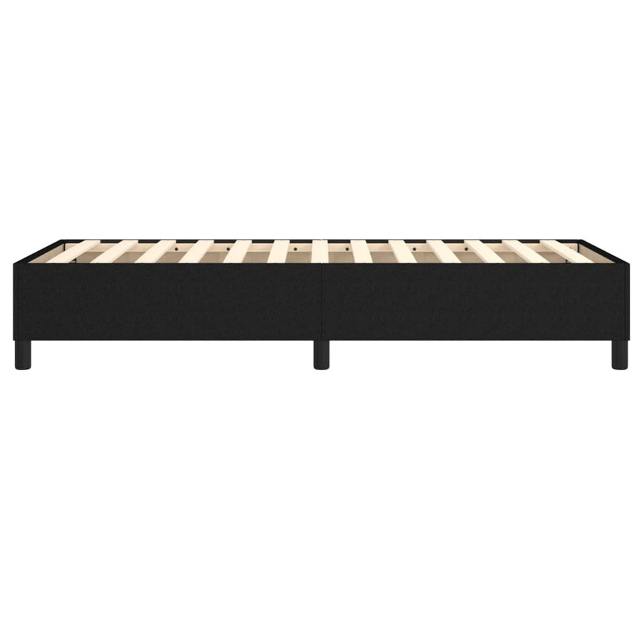 Boxspringframe stof zwart 100x200 cm 100 x 200 cm 35 cm