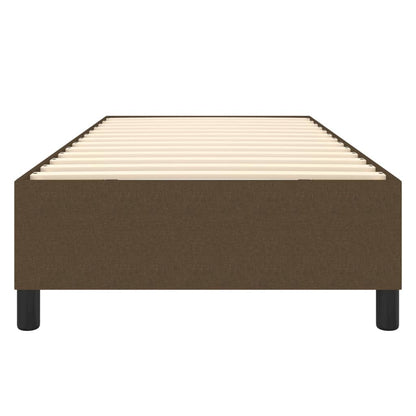 Boxspringframe Stof Donkerbruin 100 x 200 cm 35 cm