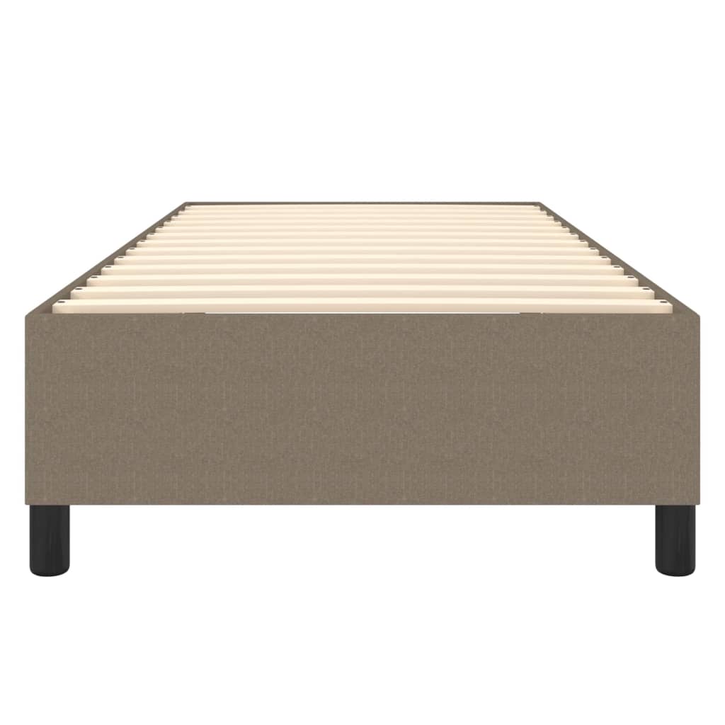 Boxspringframe Stof Taupe 100 x 200 cm 35 cm