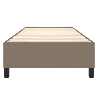 Boxspringframe Stof Taupe 100 x 200 cm 35 cm