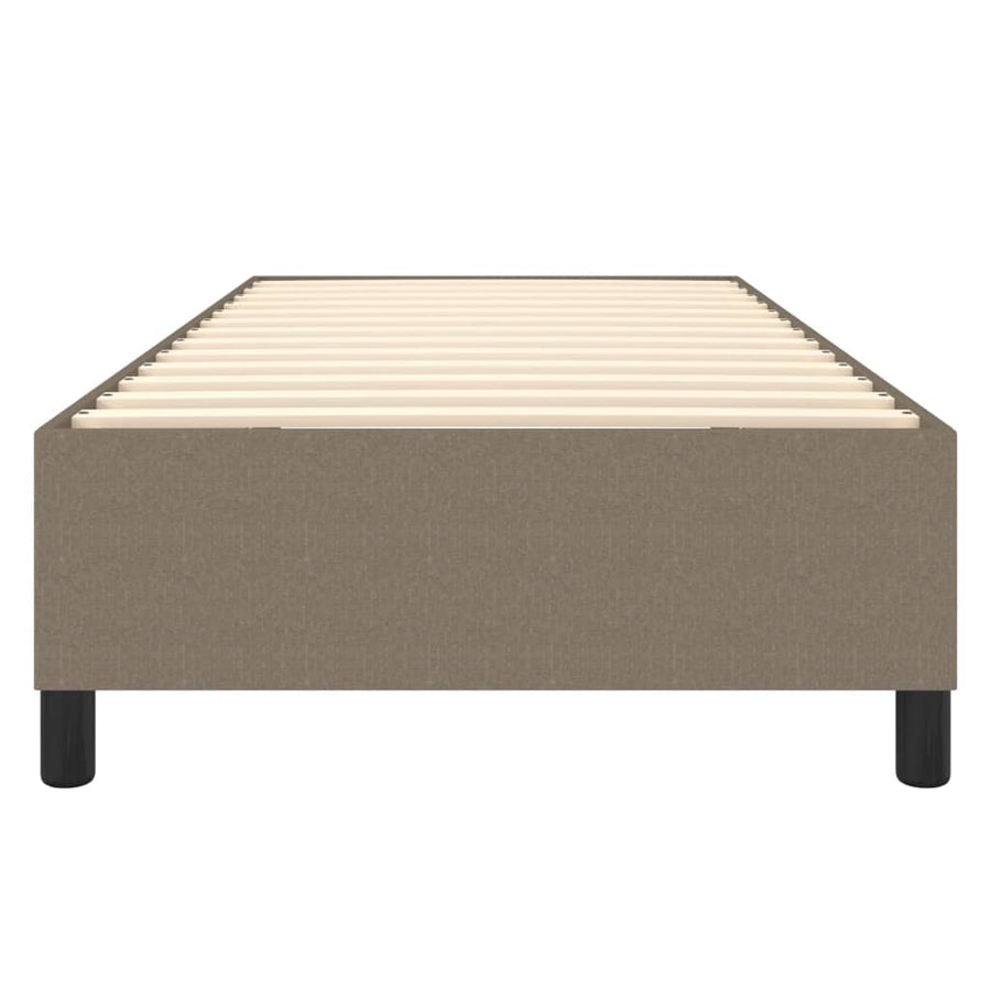 Boxspringframe Stof Taupe 100 x 200 cm 35 cm