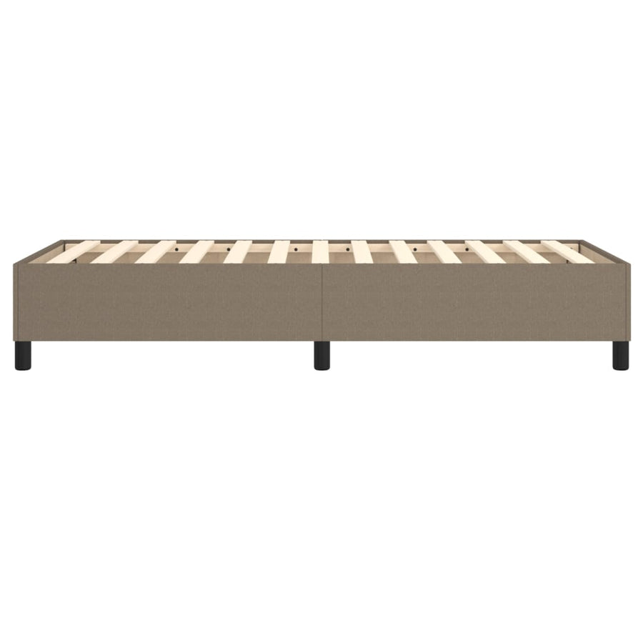 Boxspringframe Stof Taupe 100 x 200 cm 35 cm