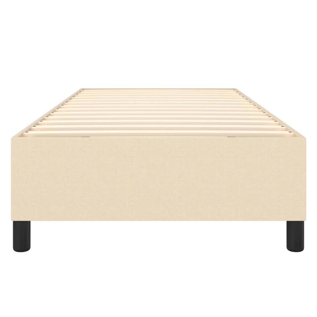 Boxspringframe Stof Kleurig Crème 100 x 200 cm 35 cm