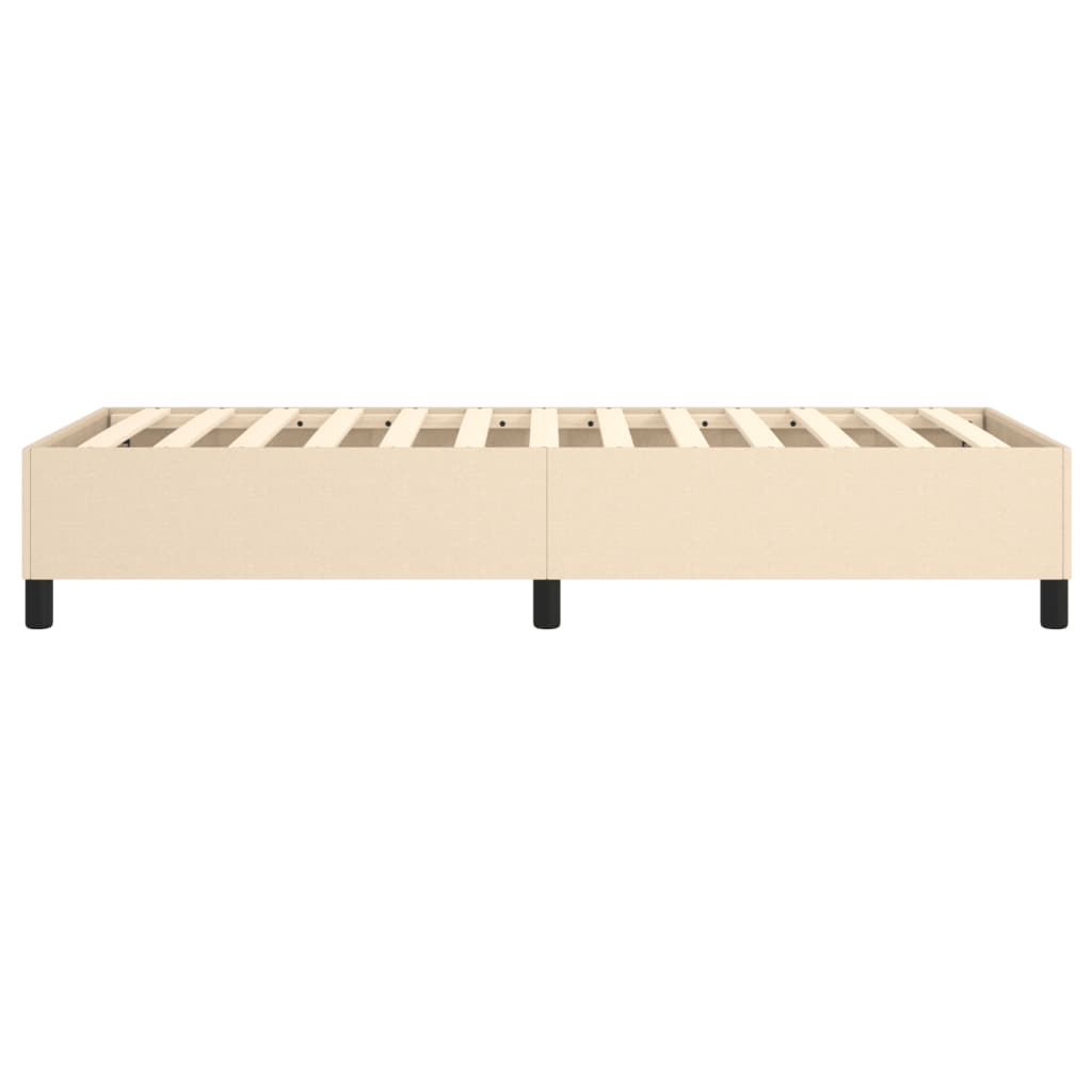 Boxspringframe Stof Kleurig Crème 100 x 200 cm 35 cm