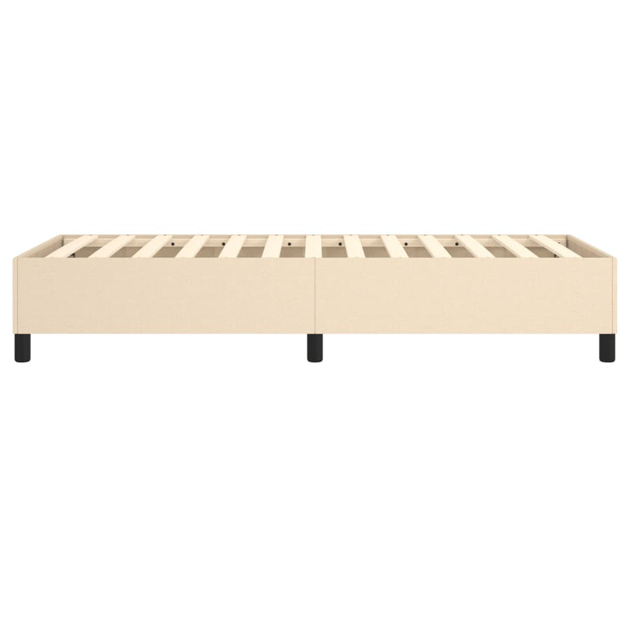 Boxspringframe Stof Kleurig Crème 100 x 200 cm 35 cm