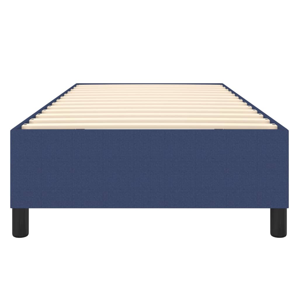 Boxspring bed 100x200 cm stof blauw