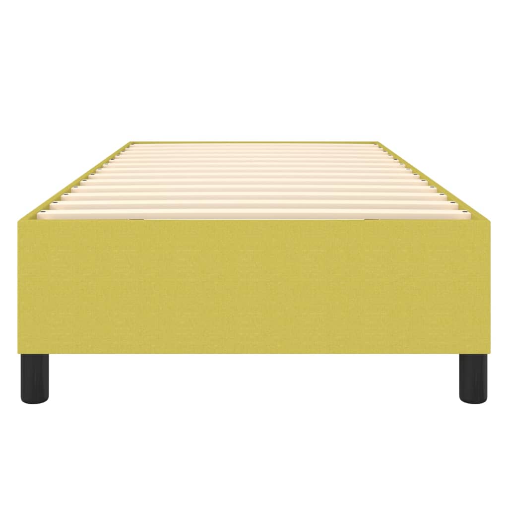 Boxspring bed 100x200 cm stof groen