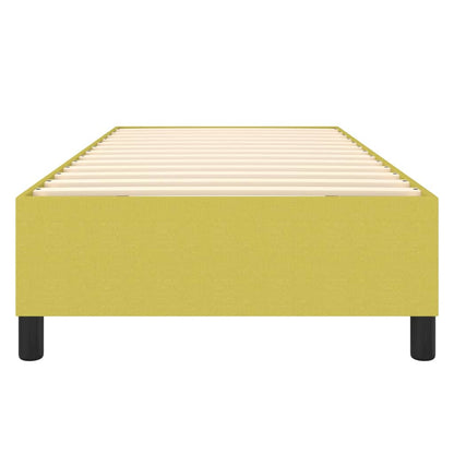 Boxspring bed 100x200 cm stof groen