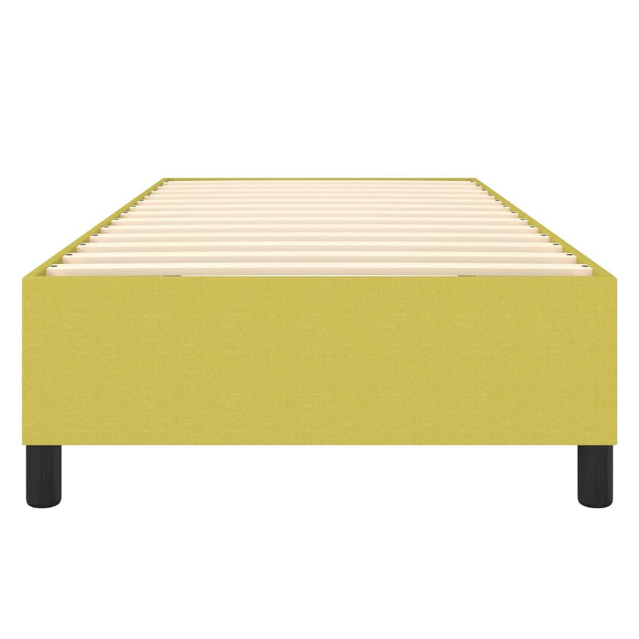 Boxspring bed 100x200 cm stof groen