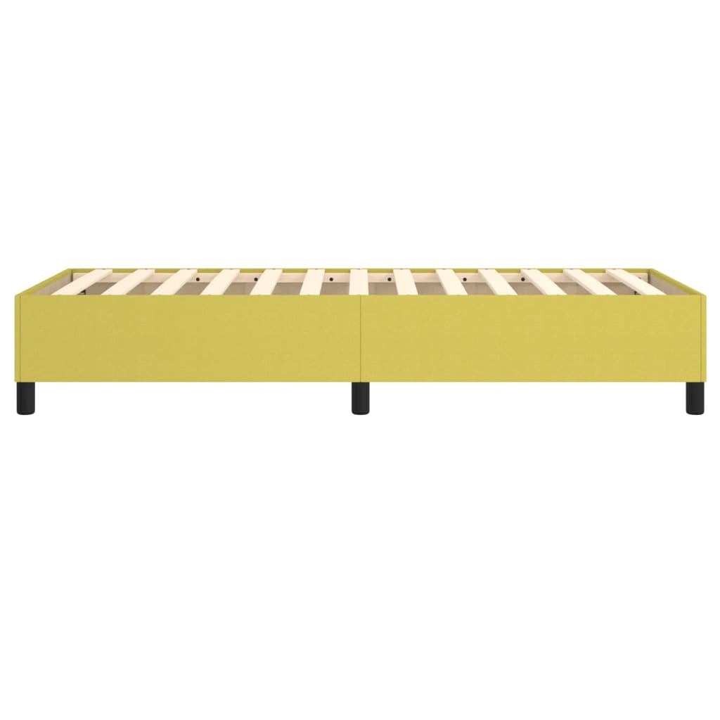 Boxspring bed 100x200 cm stof groen