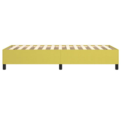 Boxspring bed 100x200 cm stof groen