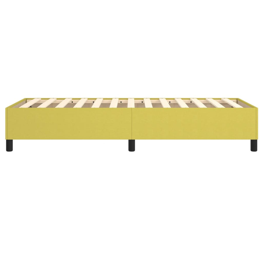 Boxspring bed 100x200 cm stof groen