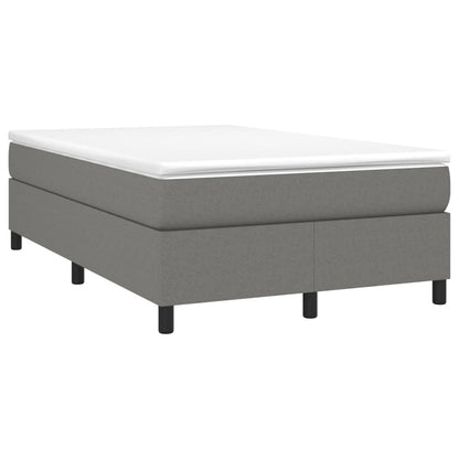 Boxspringframe Stof Donkergrijs 120 x 200 cm 35 cm
