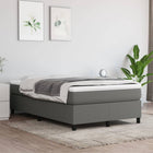 Bedframe 120x200 cm stof donkergrijs