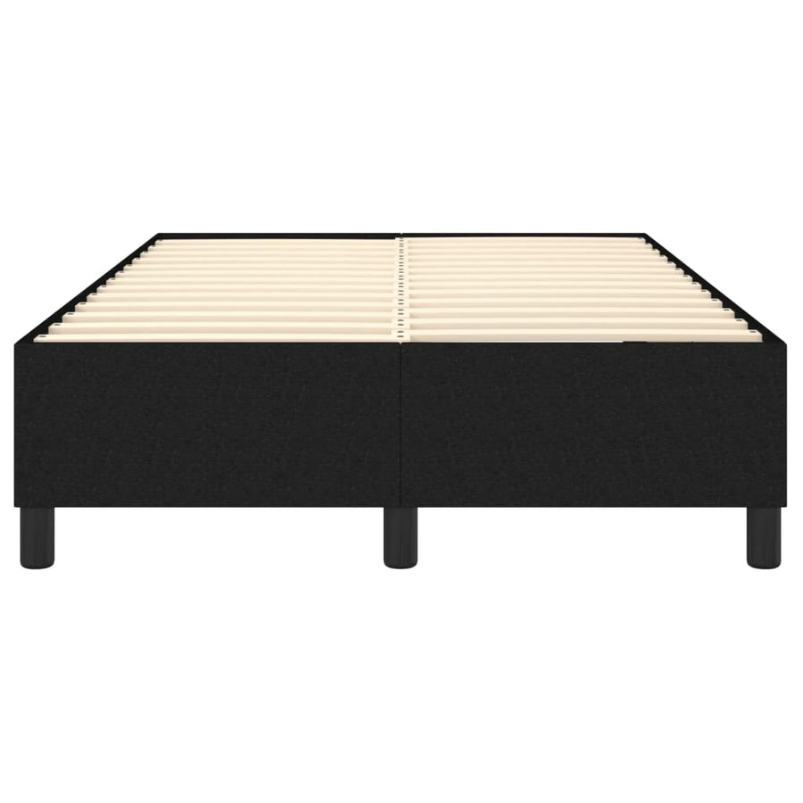 Boxspringframe stof zwart 120x200 cm 120 x 200 cm 35 cm
