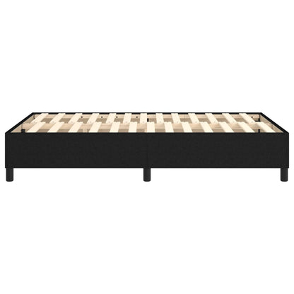Boxspringframe stof zwart 120x200 cm 120 x 200 cm 35 cm