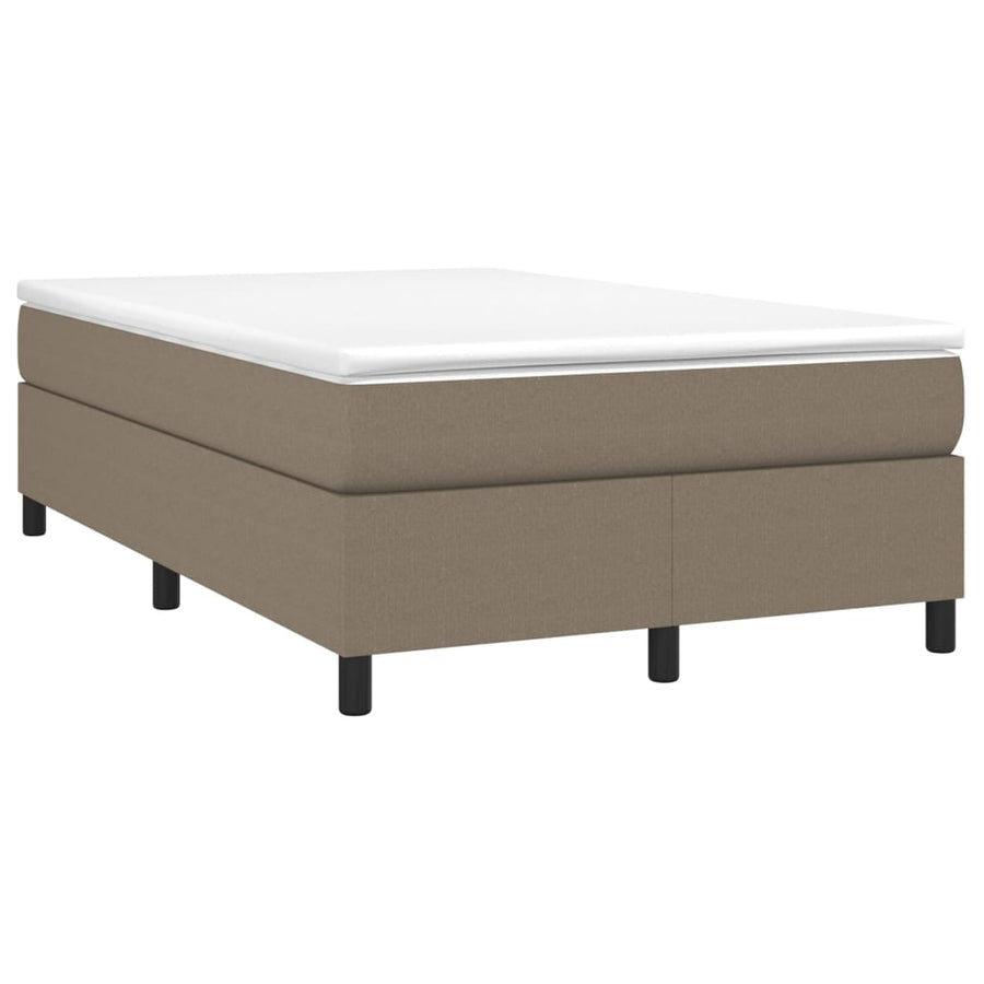 Boxspringframe Stof Taupe 120 x 200 cm 35 cm