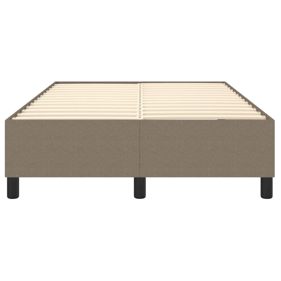 Boxspringframe Stof Taupe 120 x 200 cm 35 cm