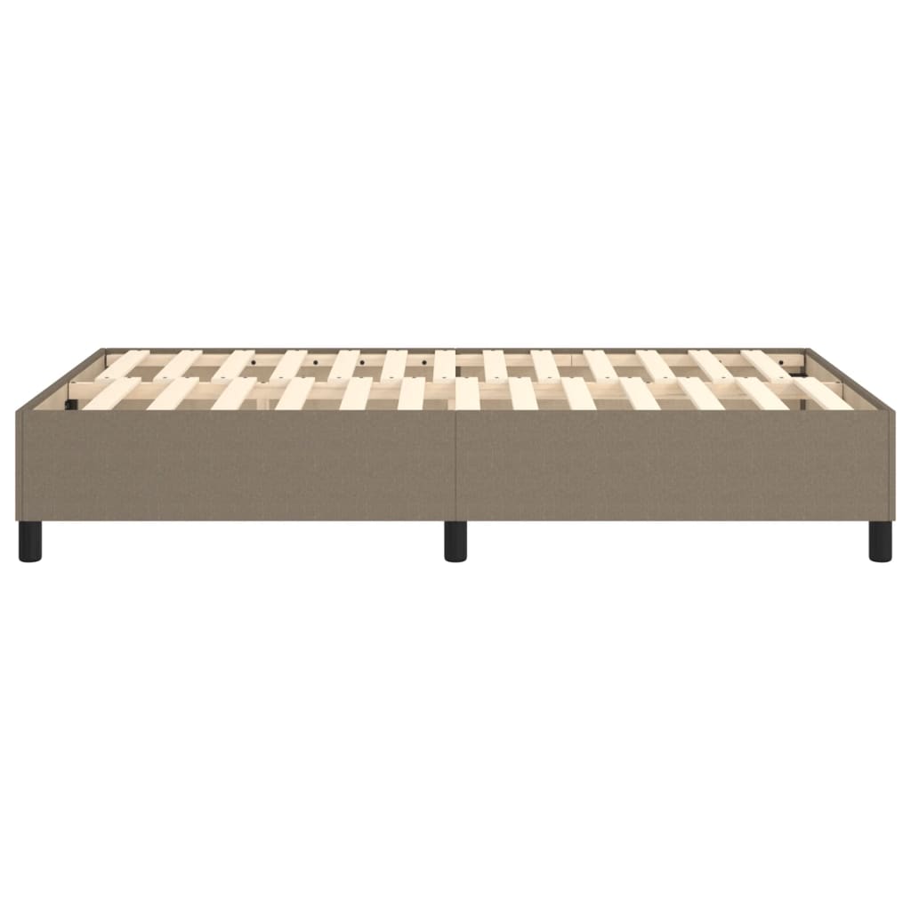 Boxspringframe Stof Taupe 120 x 200 cm 35 cm