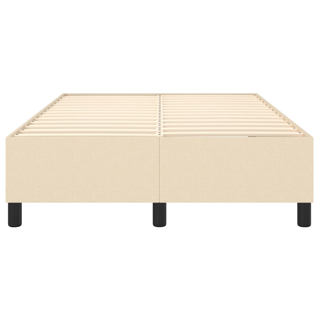 Boxspringframe Stof Kleurig Crème 120 x 200 cm 35 cm