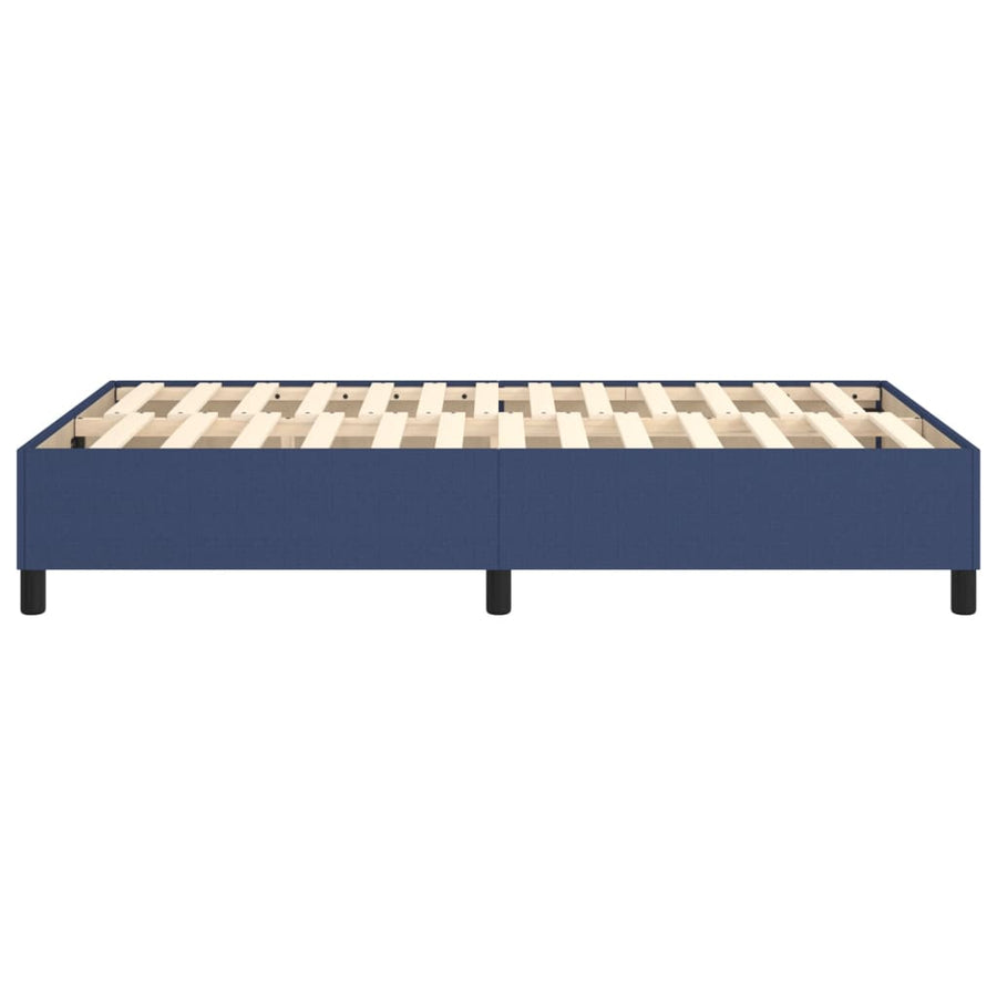 Boxspringframe Stof Blauw 120 x 200 cm 35 cm