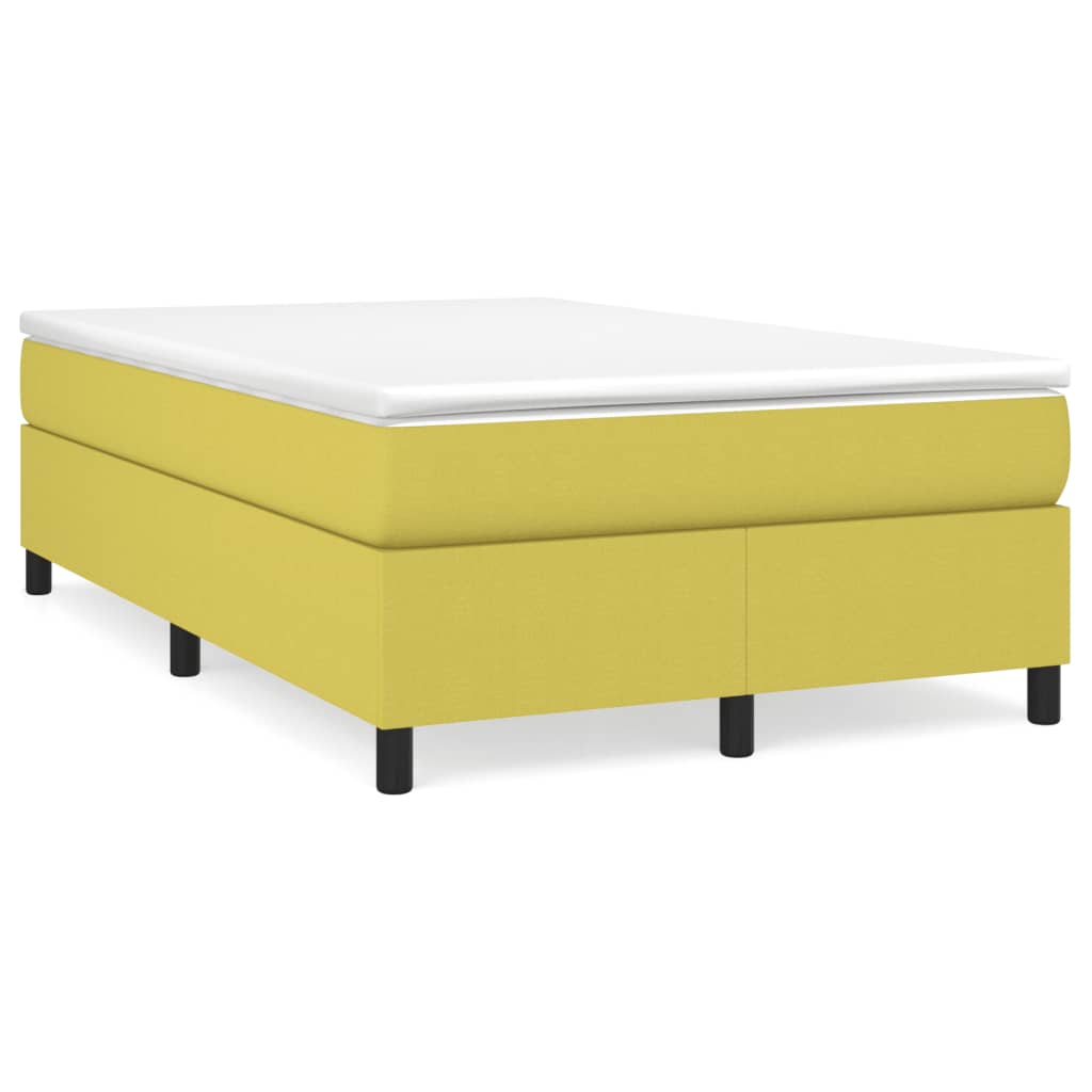 Boxspring bed 120x200 cm stof groen