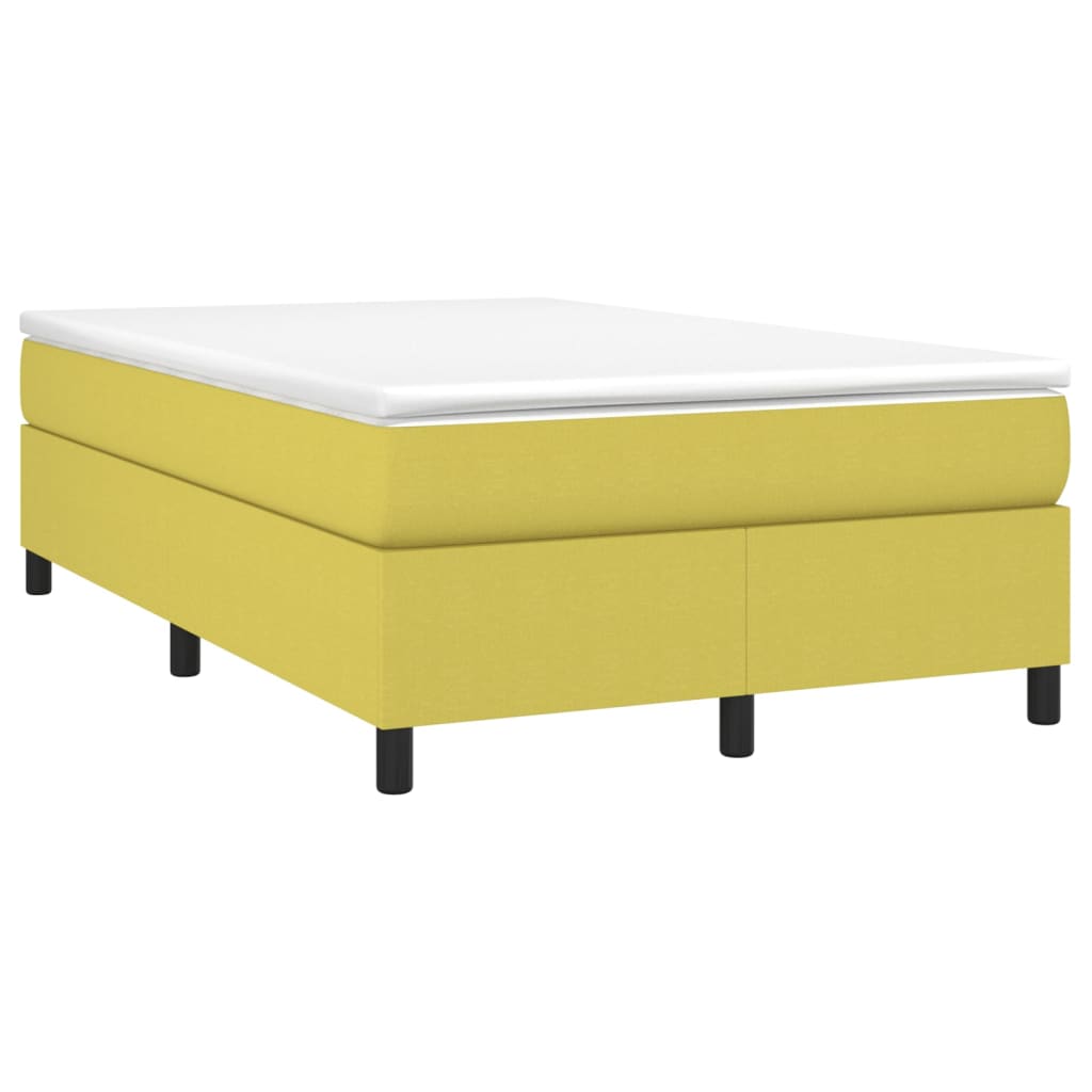 Boxspring bed 120x200 cm stof groen