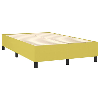 Boxspring bed 120x200 cm stof groen
