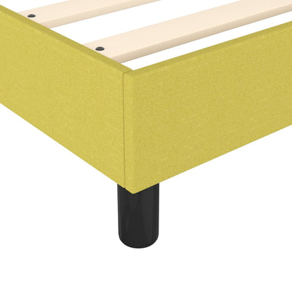 Boxspring bed 120x200 cm stof groen