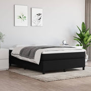 Boxspring bed 140x190 cm zwart stof