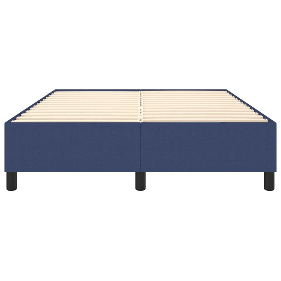 Boxspringframe Stof Blauw 140 x 190 cm 35 cm