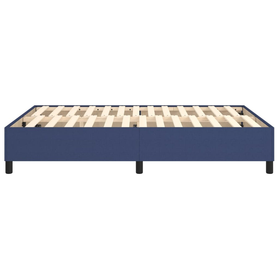 Boxspringframe Stof Blauw 140 x 190 cm 35 cm