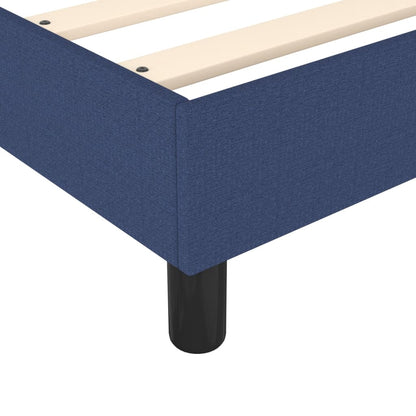 Boxspringframe Stof Blauw 140 x 190 cm 35 cm
