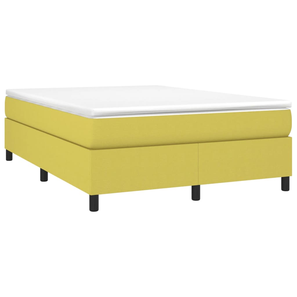 Boxspring bed 140x190 cm stof groen