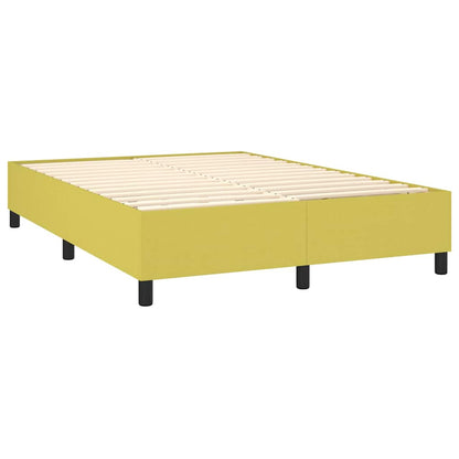 Boxspring bed 140x190 cm stof groen